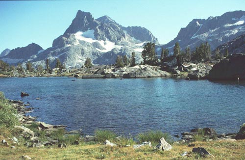 Banner Peak desde Island Pass